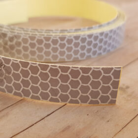 Reflective strip for buoy