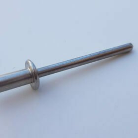 Unsere Popnieten bzw. Rohrnieten haben eine Klemmlänge von 8-11mm