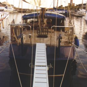 Spreizbügel für Gangway