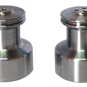 Salz und Pfefferstreuer aus Edelstahl