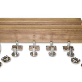 Removable Dinghy Supports for platforms and decks