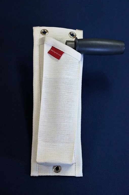 Storage bag for winch handle