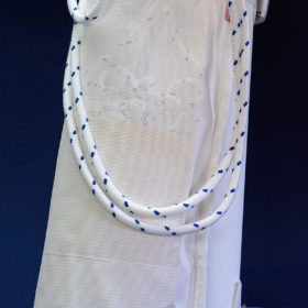 Bolsa de mástil para las drizas blanco