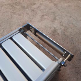 Die stabile Edelstahl Gangway Heckhalterung für einen sicheren Gang an Bord