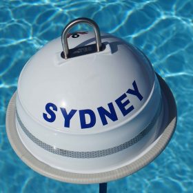 Boat name lettering Anchor Buoy