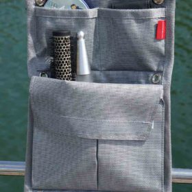 Bolsa para la barandilla - Grande, gris