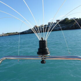 Scarecrow universal for railing