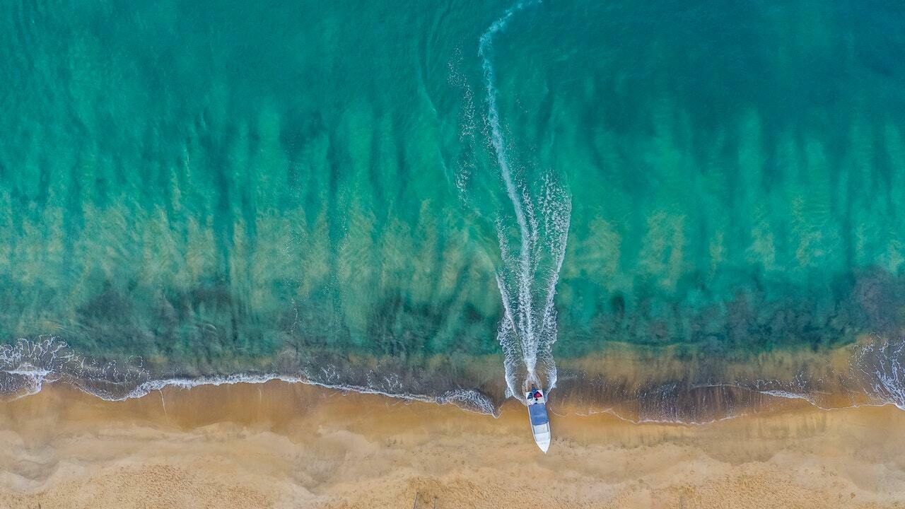 Boat at the beach